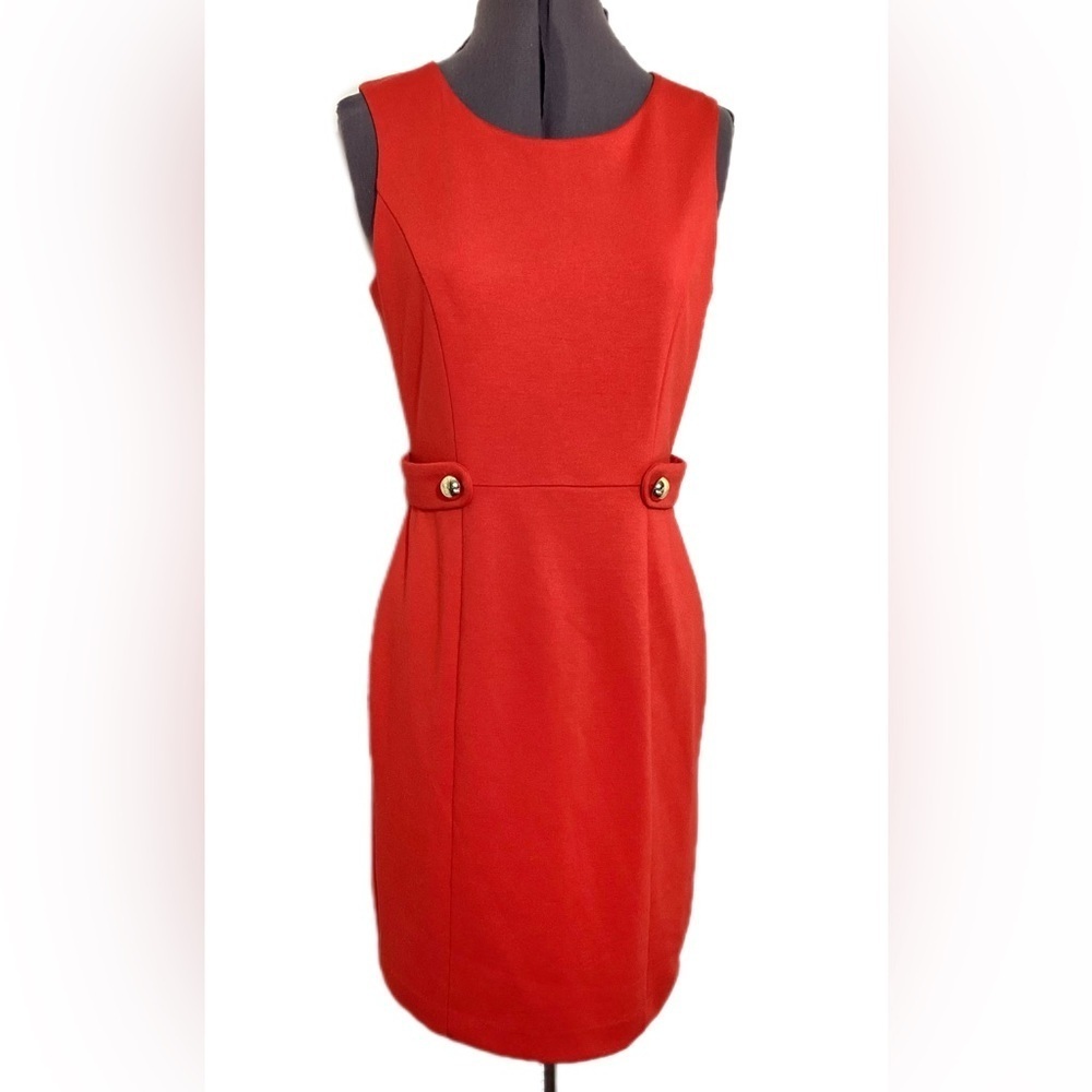 Banana Republic Button-Tab Sheath Dress Size 4